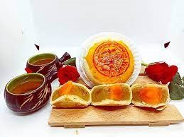Bánh pía kim sa lá dứa túi 500g